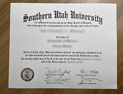 Southern Utah University Diploma Buying G