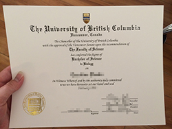 英属哥伦比亚大学毕业证样本(U