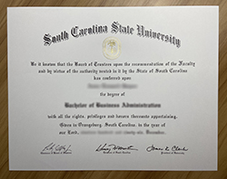 Fake South Carolina State University Degr