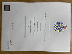 Received My Birmingham City University Di