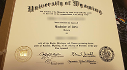 Take A Fake University of Wyoming Diploma