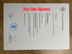 Reprint University of Stuttgart Diploma.