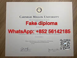 Fake Carnegie Mellon University diploma f