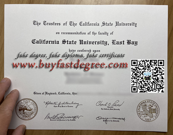 What kind of paper do I need to use to make a fake diploma? CSUEB diploma issued by Cathy A. Sandeen. I need the signature of Leroy M. Morishita, President of CSUEB.