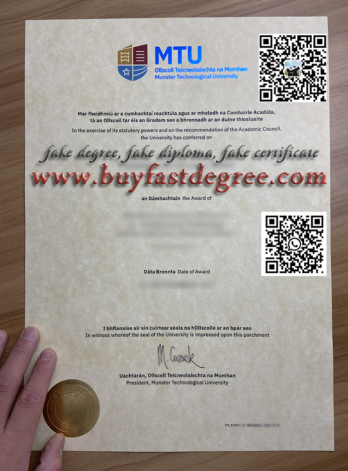 Munster Technological University diploma