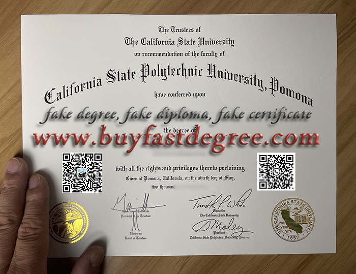 buy Cal Poly Pomona degree 