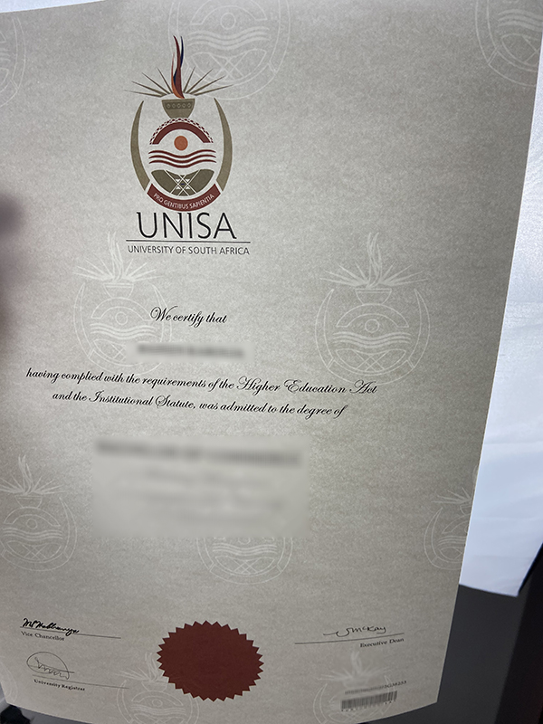 fake UNISA diploma
