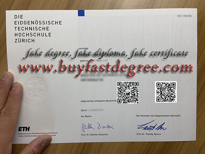 Buy ETH Zurich diploma