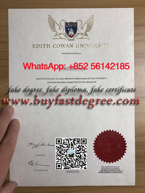 ECU diploma, ECU degree. ECU certificate