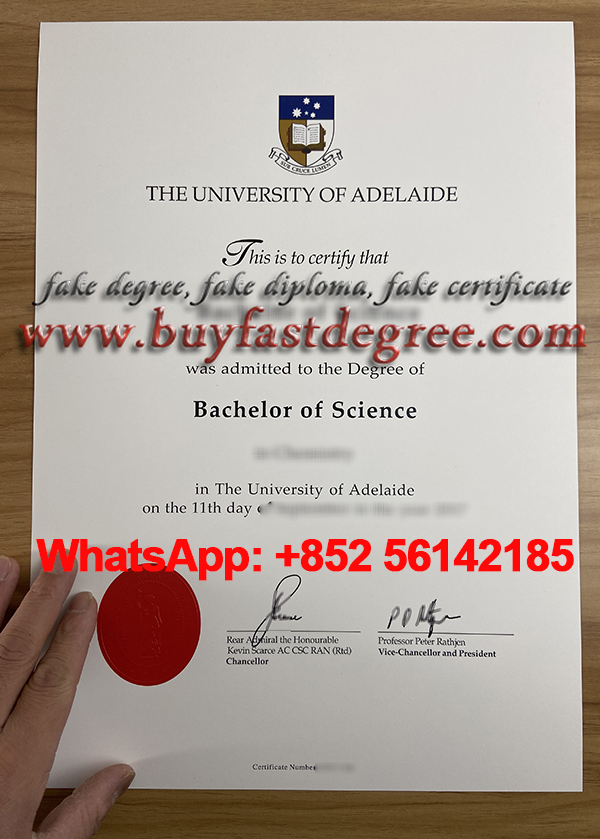 need University of Adelaide diploma